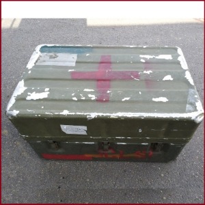 . 미군야전용알류미늄박스,알류미늄보관함,미군용박스/81cm x 49cm x 44cm
